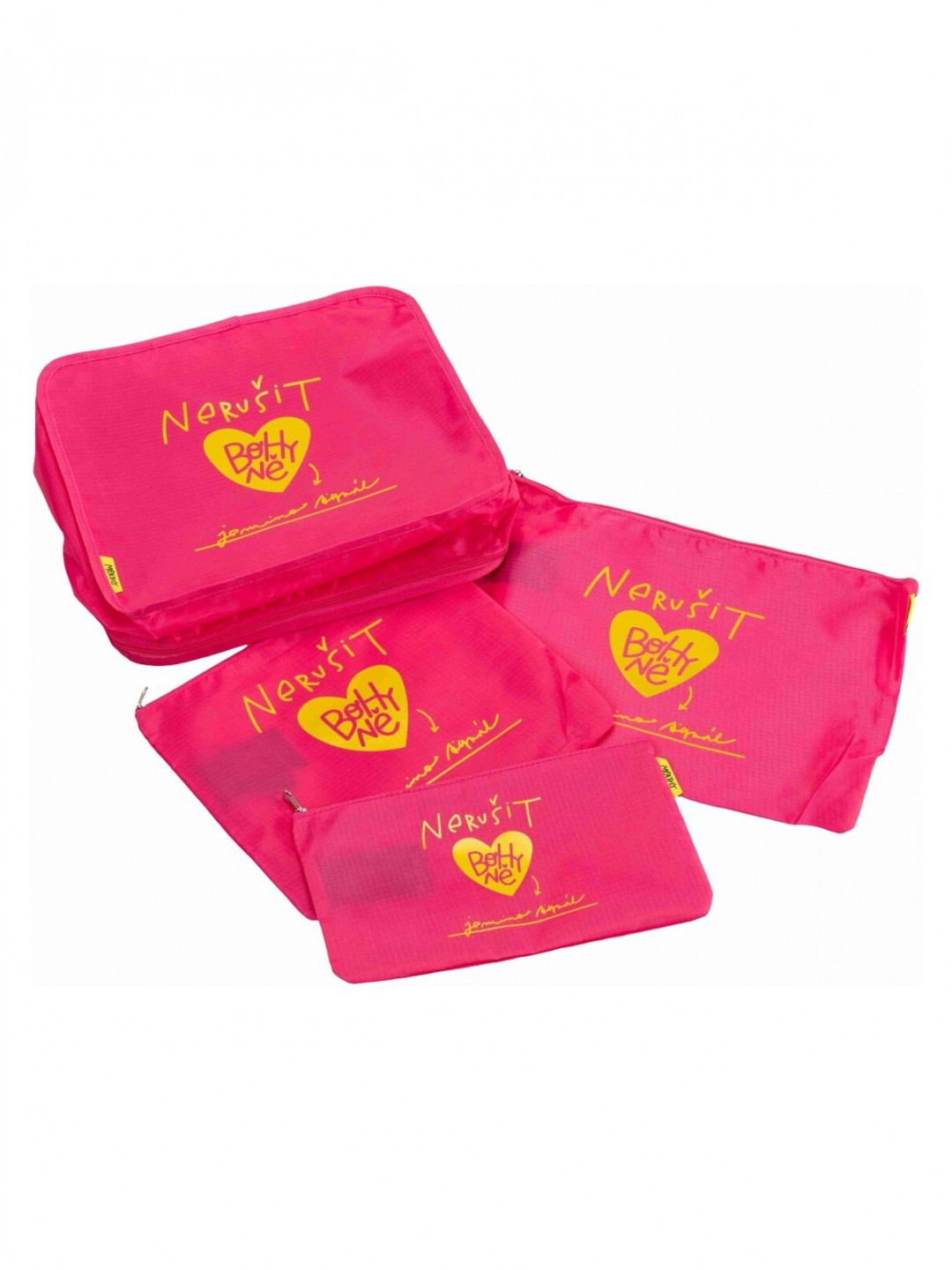 Meatfly sada cestovních organizérů Pura Vida X Pink Růžová Objem One Size